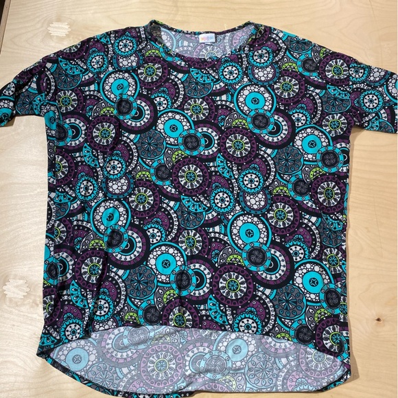 Lularoe Blouse Hi/Lo Hem 2XL (JR) - Picture 7 of 14